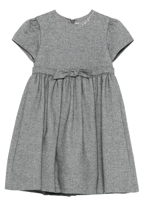 Gray wool baby dress IL GUFO | GVM0002W0065/ANGRIGIO